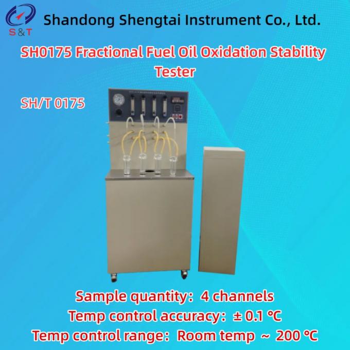 4 Channels Fractional Fuel Oil Oxidation Stability Tester Room Temp ï½ 200 â SH/T 0175 0