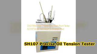 Test d'huile de précision du tensiomètre interfacial automatique SH107